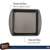 Wholesale - Baker's Secret Classic Line square pan, 26.3x21.8x5.5cm C/P 12, UPC: 6935780111988